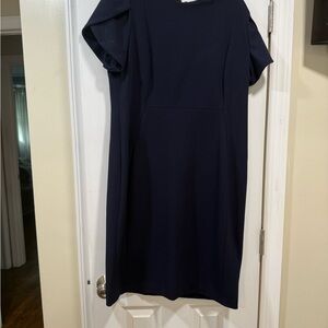 Calvin Klein Dark Blue Midi Dress